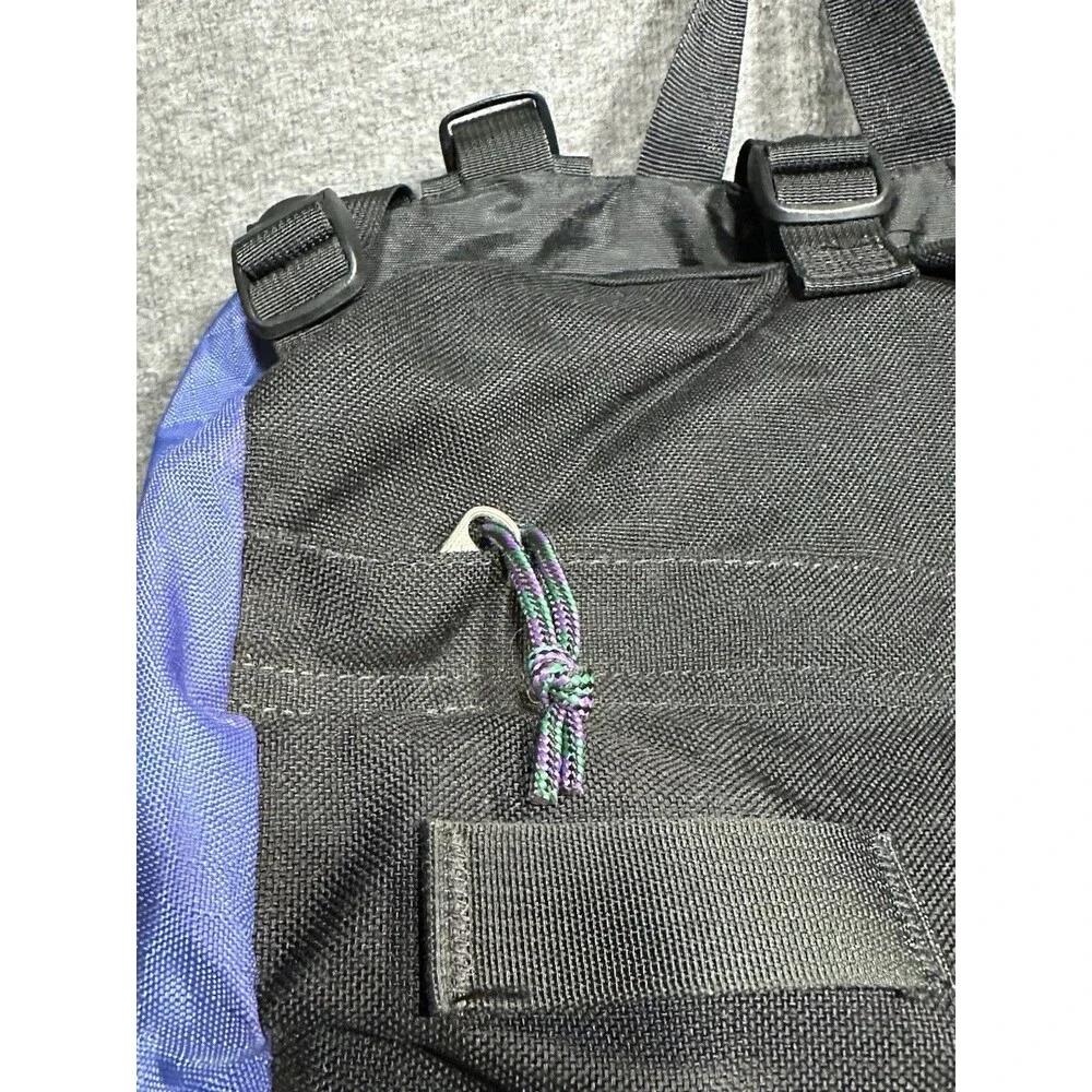 Vintage 90’s MEI Hiking Nylon Backpack Blue Black 70L Mountain Equipment Inc